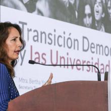 Bertha Yolanda Quintero Maciel, Transición Democrática y las Universidades