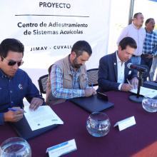 Firma de Convenio de donación CASA