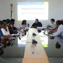 Representantes del CUValles y las Secretarías Estatales de Cultura y Movilidad